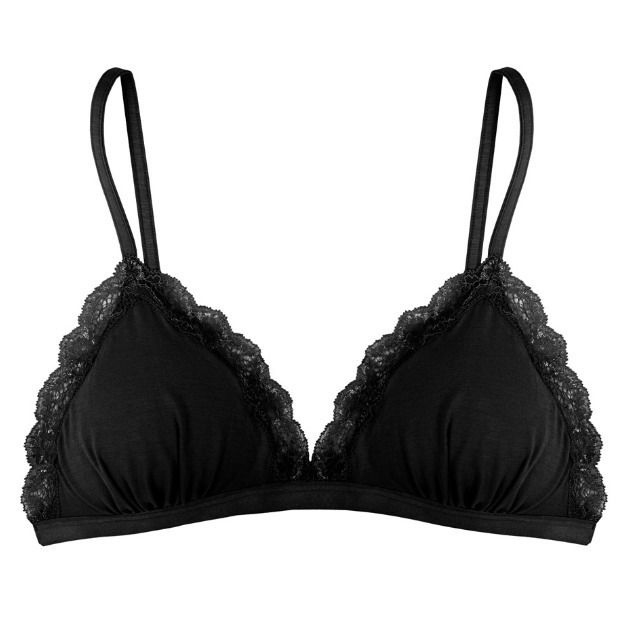 Cosabella Giulietta Bralette M Black