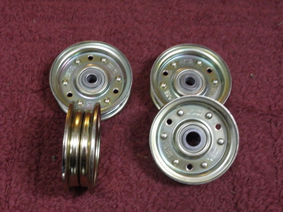 King Kutter FM 4 Idler Pulleys 164090 4 Pak Also Fits CountyLine