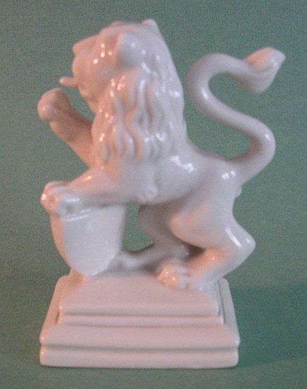 Nymphenburg Rauch Bavarian Heraldic Lion Collect Vintage Porcelain