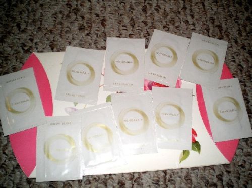 Avon Memorable Fragrance Parfum Sample Lot of 10 RARE