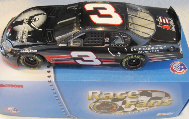 Dale Earnhardt SR 3 2003 Tribute Car Black