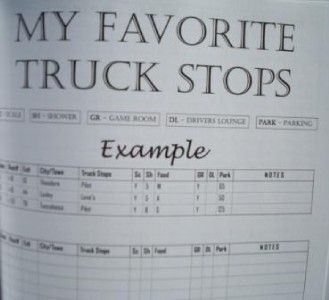 trucker s daily planner organizer for drivers