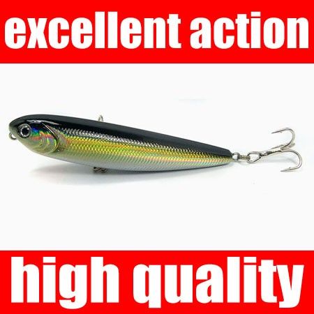 Fishing Pencil Lure Crankbaits Topwater Lures JN 80 12