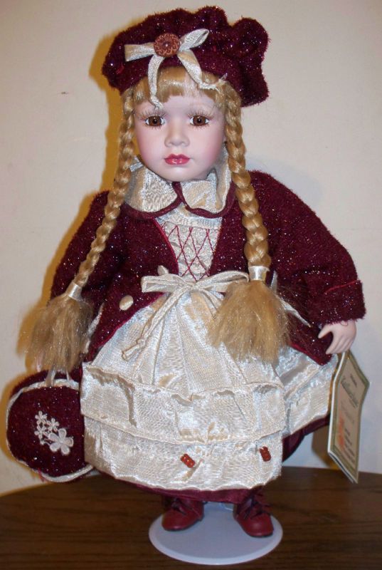 TIMELESS TREASURES COLLECTION   KATHERINE 2002 DOLL COA