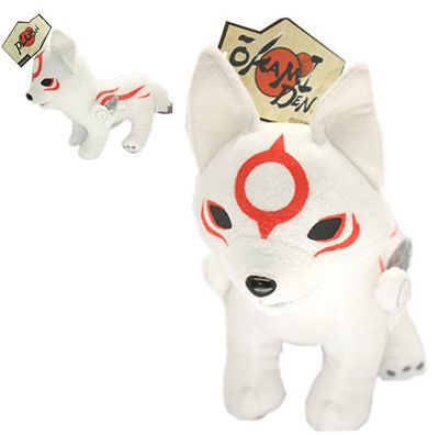 12 Okami Den Okamiden Amaterasu Collectibles Plush figure wolf