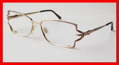 AMAZING CAZAL GERMANY MATTE GOLD SUNGLASSES EYEGLASSES GLASSES FRAME