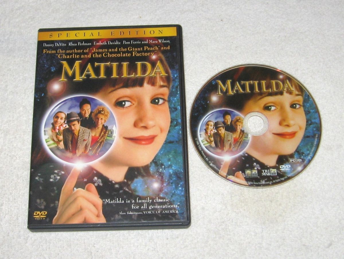 Danny DeVito MATILDA Special Ed. Rhea Perlman EXCELLENT CONDITION Mara