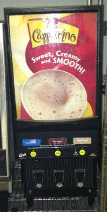  Cappuccino Machine 3 Flavor Curtis PC3