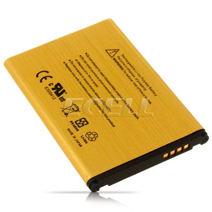 Gold 2680mAh BL 44JN Business Battery for LG Optimus Black P970