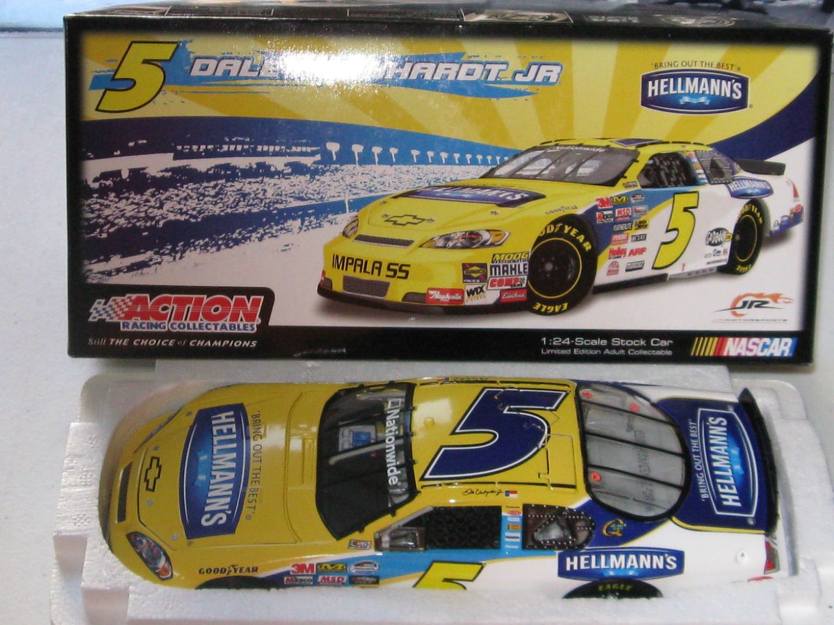 Dale Earnhardt 5 Hellmanns 1 24 Diecast