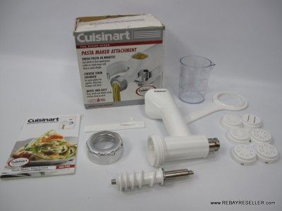 Cuisinart SM PM Stand Mixer Pasta Maker Attachment Complete Excellent