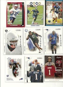 Huge Lot Auto RC Christian Ponder Limited Monikers Auto Ozzie Newsome