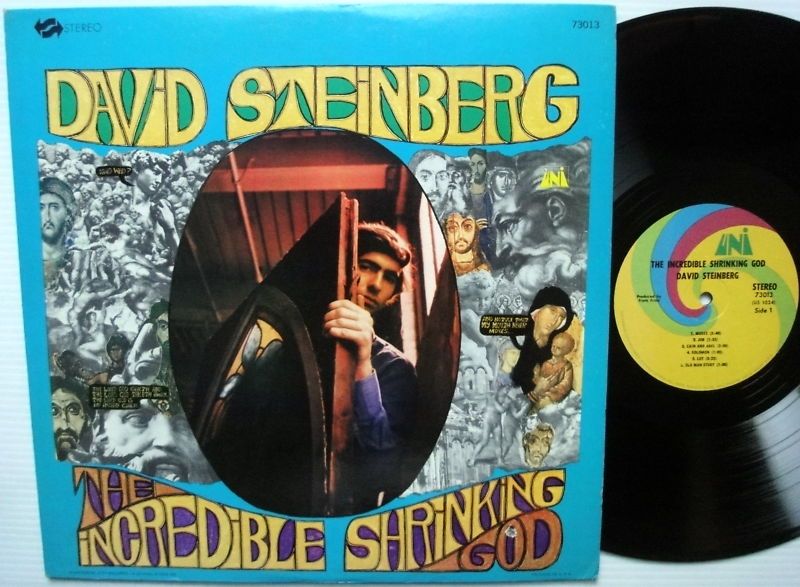 David Steinberg The Incredible Shrinking God LP