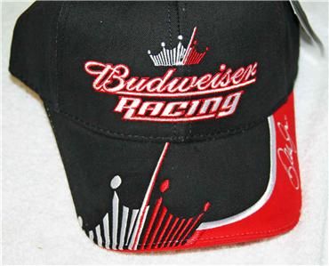 Budweiser NASCAR Racing Dale Earnhardt Jr #8 Embroidered Hat Cap