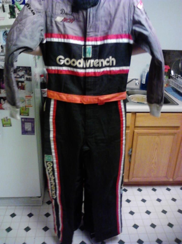 Dale Earhardt Pit Crew Firesuit Sheetmetal Race Used 1990DAVID R Smith