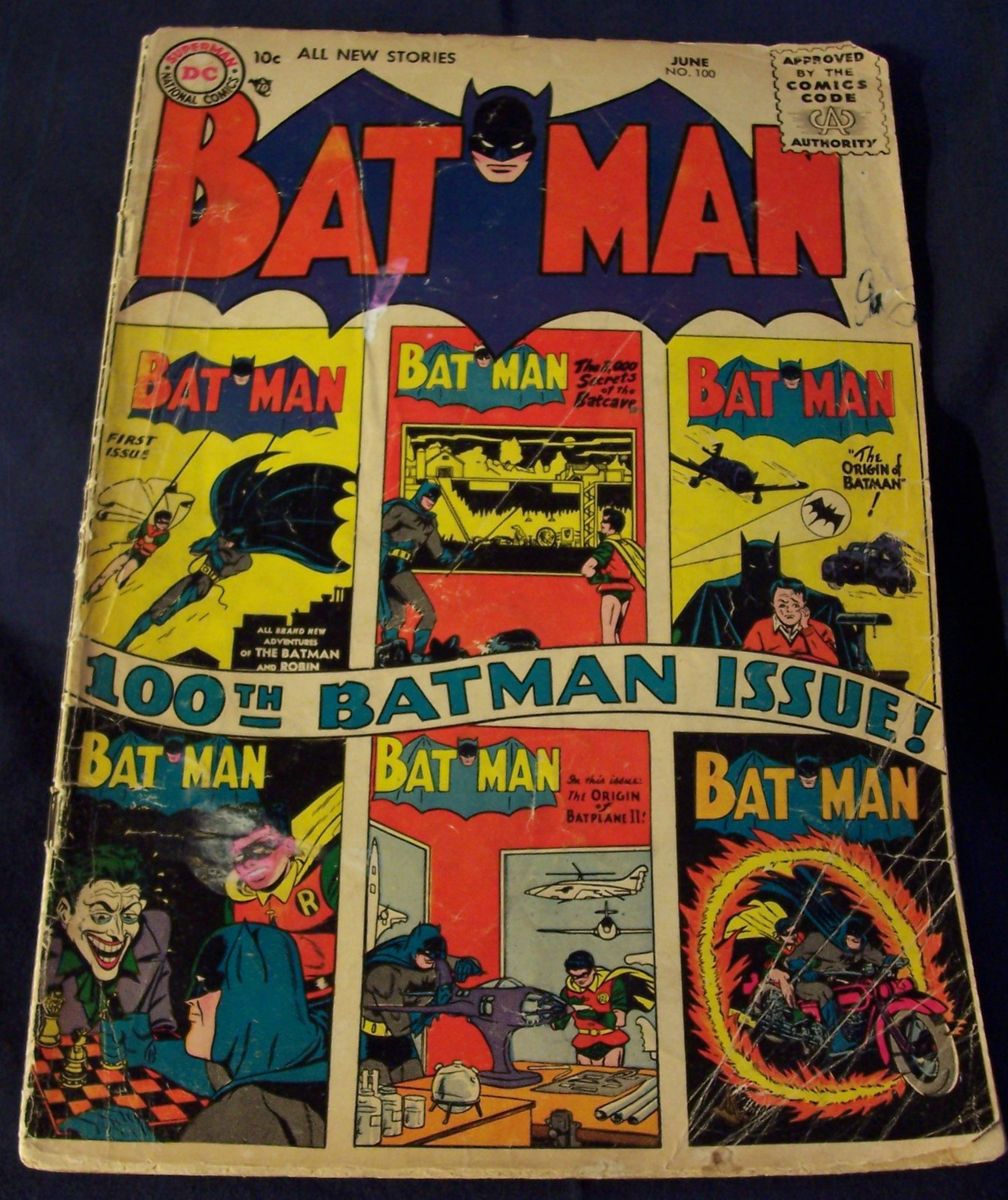 DC Comics Batman Issue 100 June 1956 Key Issue