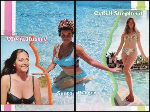 Senta Berger Olivia Hussey Cybill Shepherd Bikini SD S