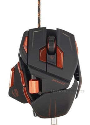 Saitek Cyborg M.M.O. 7 Gaming Mouse 6400DPI for PC MAC MMO 7