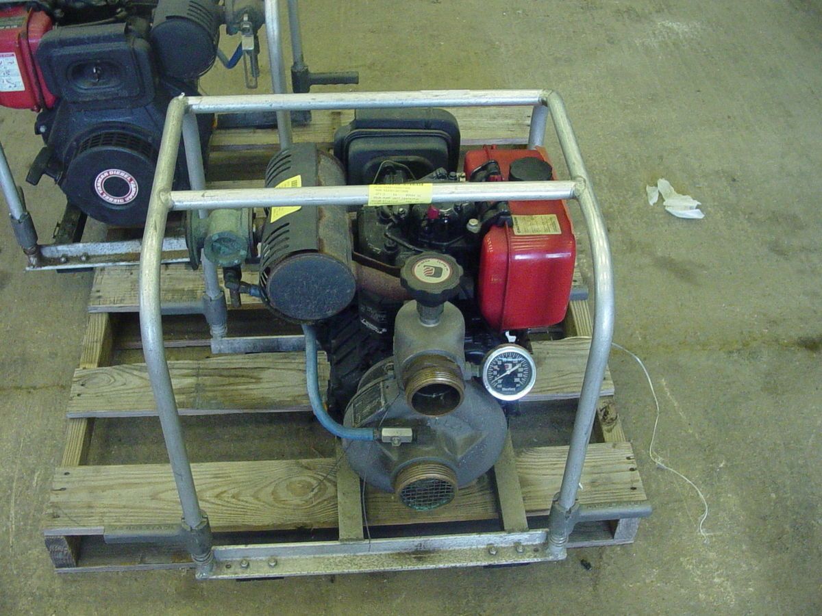 Darley P 100 Fire Pump Yanmar Diesel