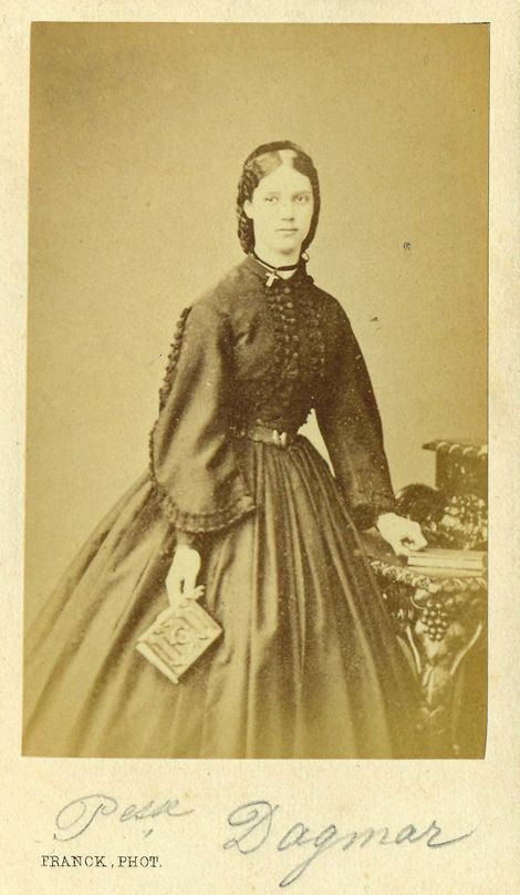 CDV Maria Feodorovna Empress of Russia Royalty Dagmar 1860S