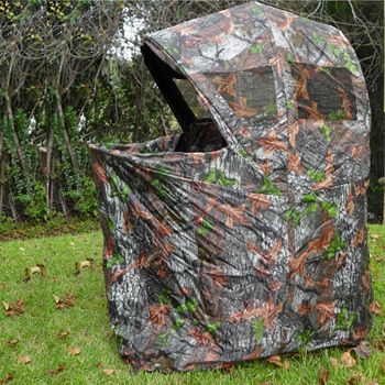 Deer One Man Jake Turkey Chair Blind Camo Hunting Hunt Tent