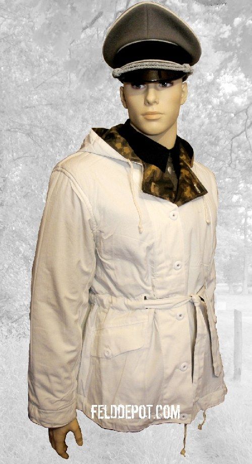 WWII Elite Parka Wendejacke Rauchtarn Blurred Edge XL