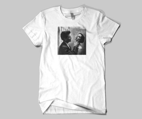 David Lynch and Isabella Rossellini Blue Velvet T Shirt