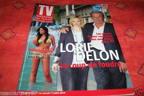 Revue TV Magazine Du Pas de Calais Alain Delon Lorie