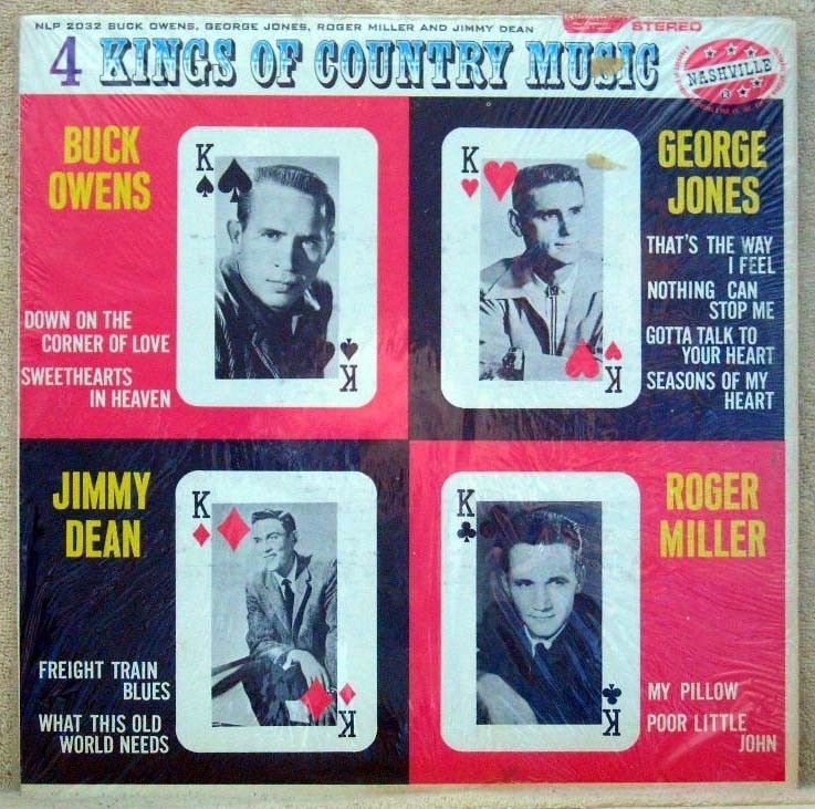 Kings of Country Music LP Owens Jones Miller Dean