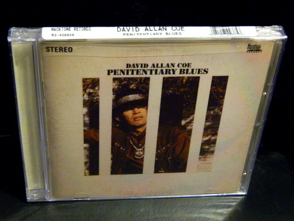 David Allan COE Penitentiary Blues New Mint RARE CD 2005 Hacktone