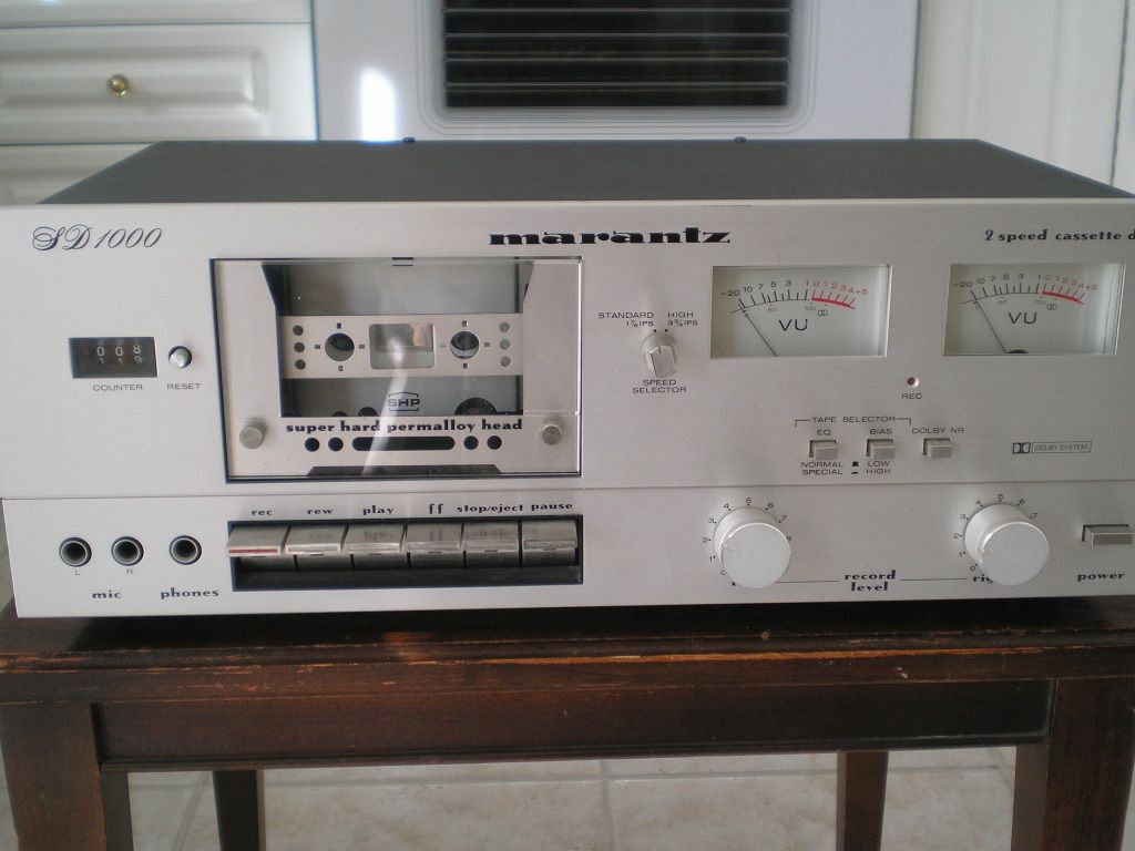  Marantz SD 1000 stereo cassette deck, single tape recorder / player