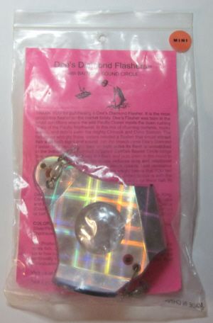 Dees Diamond Flasher Size Mini Holographic Reflection Fishing