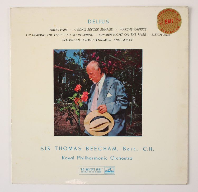 Delius Brigg Fair etc ASD 357 HMV EMI Sir Thomas Beecham w G 1958 EX