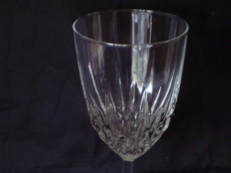 Cristal D Arques Diamont Water Goblets