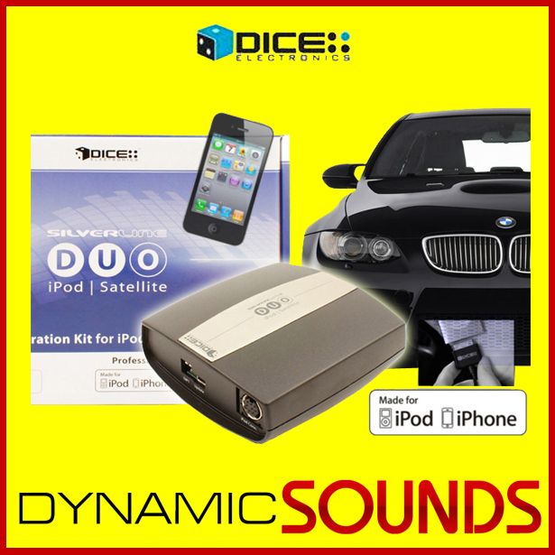 Dice Duo 100 BMW iPod iPhone Adaptor for BMW Z4 Z8 M5