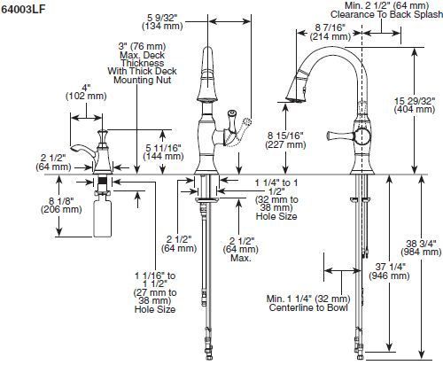 Brizo Talo Touch 64003LF RB Pull Down Kitchen Faucet