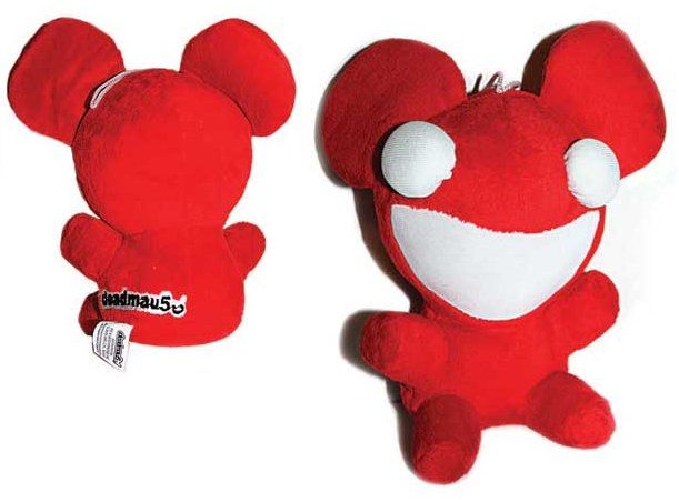 deadmau5 red mouse plush 5d0116 this deadmau5 mouse plush measures 8