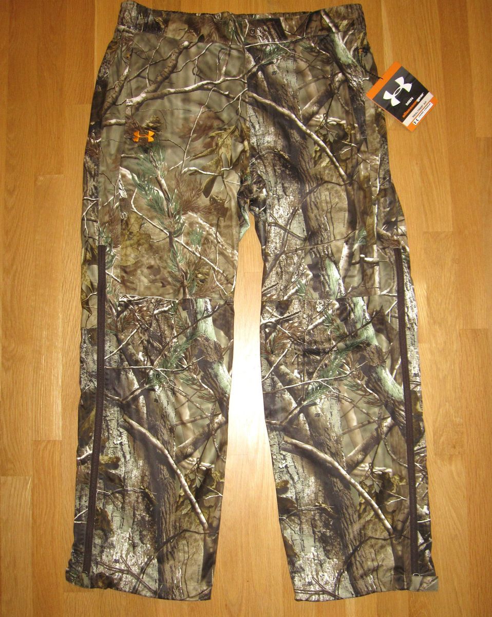 UNDER ARMOUR NWT $175 DENISON CAMO PANTS XL REALTREE HUNTING