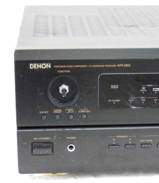 Denon AVR 2802 6 1 Channel 135W Precision Audio Component AV Surround