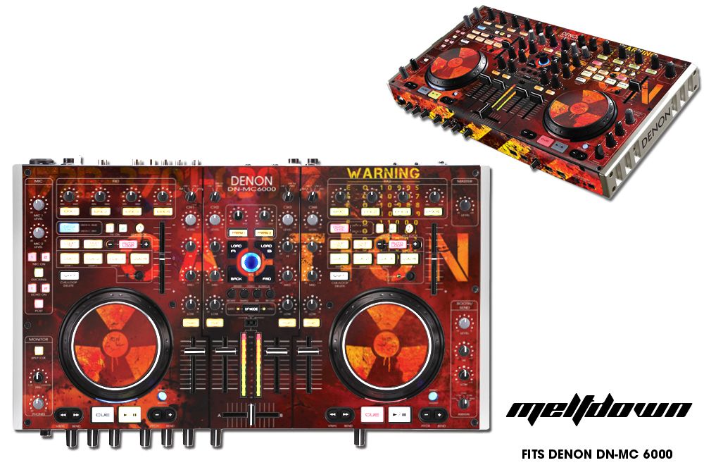 Skin Decal Wrap Denon DN MC 6000 DJ Controller Interface Pro Audio