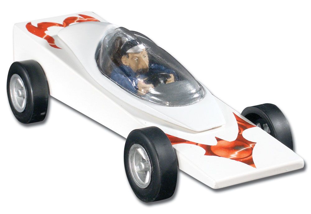  Von Gofast Cockpit Driver for Pinewood Derby Cars Pinecar 63921