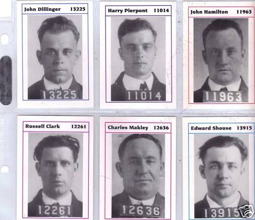  Dillinger Gang Card Sets