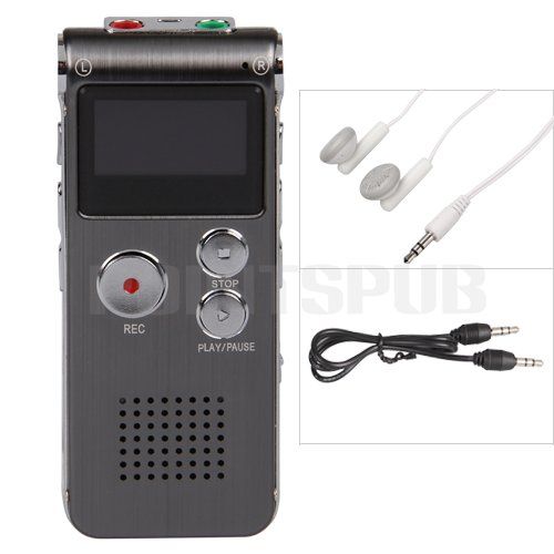 2GB Digital  Audio Voice Phone Recorder Dictaphone