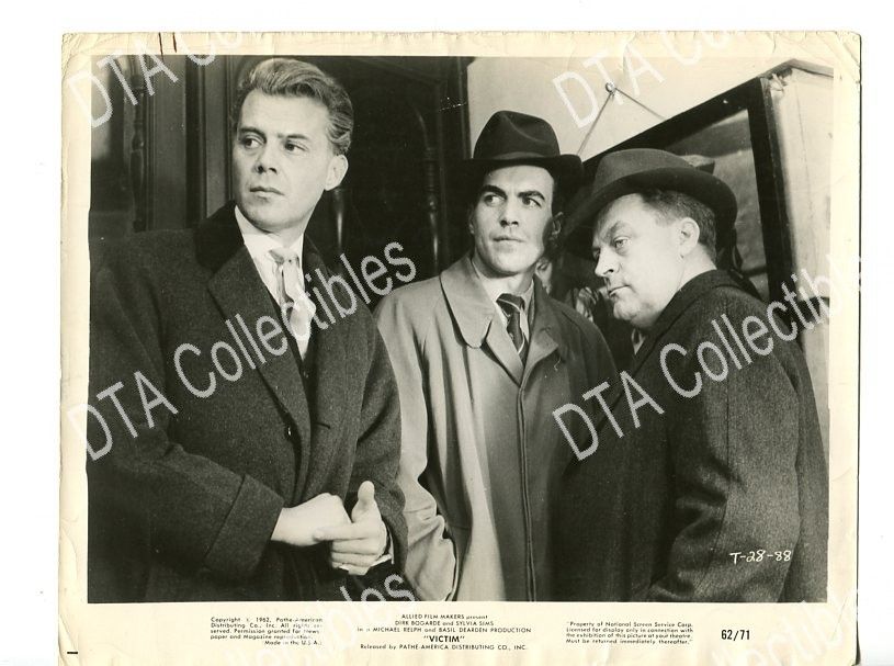 here victim dirk bogarde promo still drama crime 1962 g