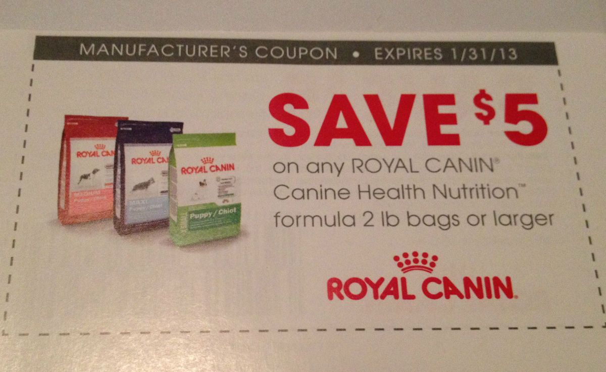 royal canin coupons
