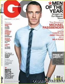 Michael Fassbender GQ Magazine December 2011 Timothy Olyphant Louis C