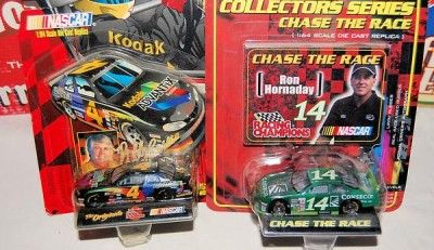 Lot 9 NASCAR 1 24 Scale Die Cast Cars 10 NASCAR 1 64 Scale New NIP