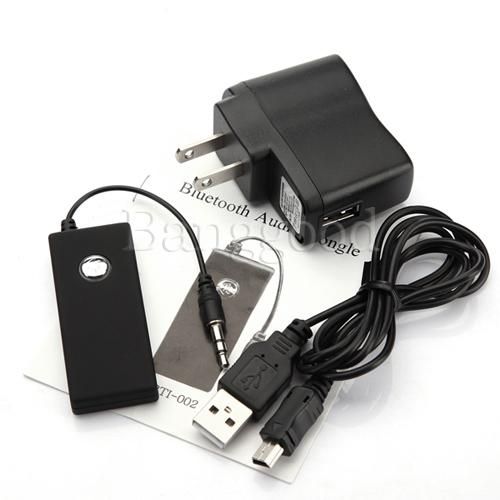  Bluetooth A2DP 3.5mm Stereo Audio Dongle Adapter Transmitter