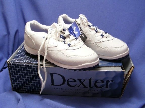 Golf Shoes White Size 10 M Dexter Company New I Box