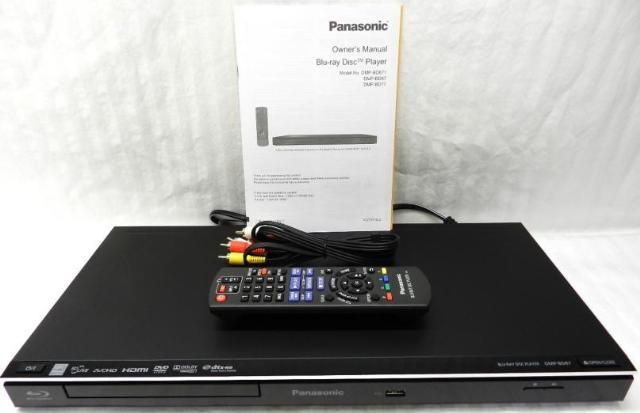 Panasonic Smart Network Blu ray Disc Player Model DMP BD87P K